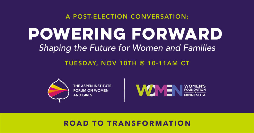 Powering Forward event graphic