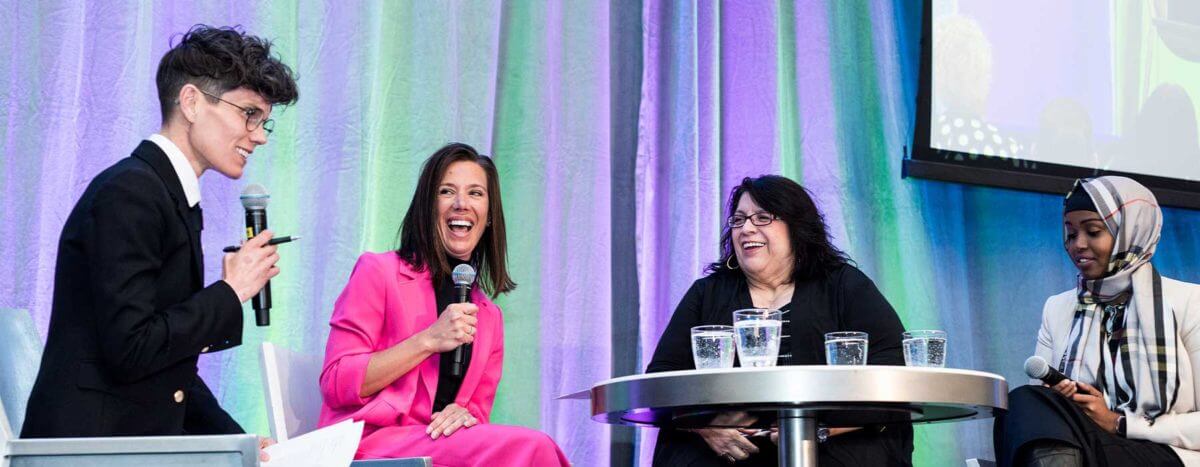 Corporate giving event