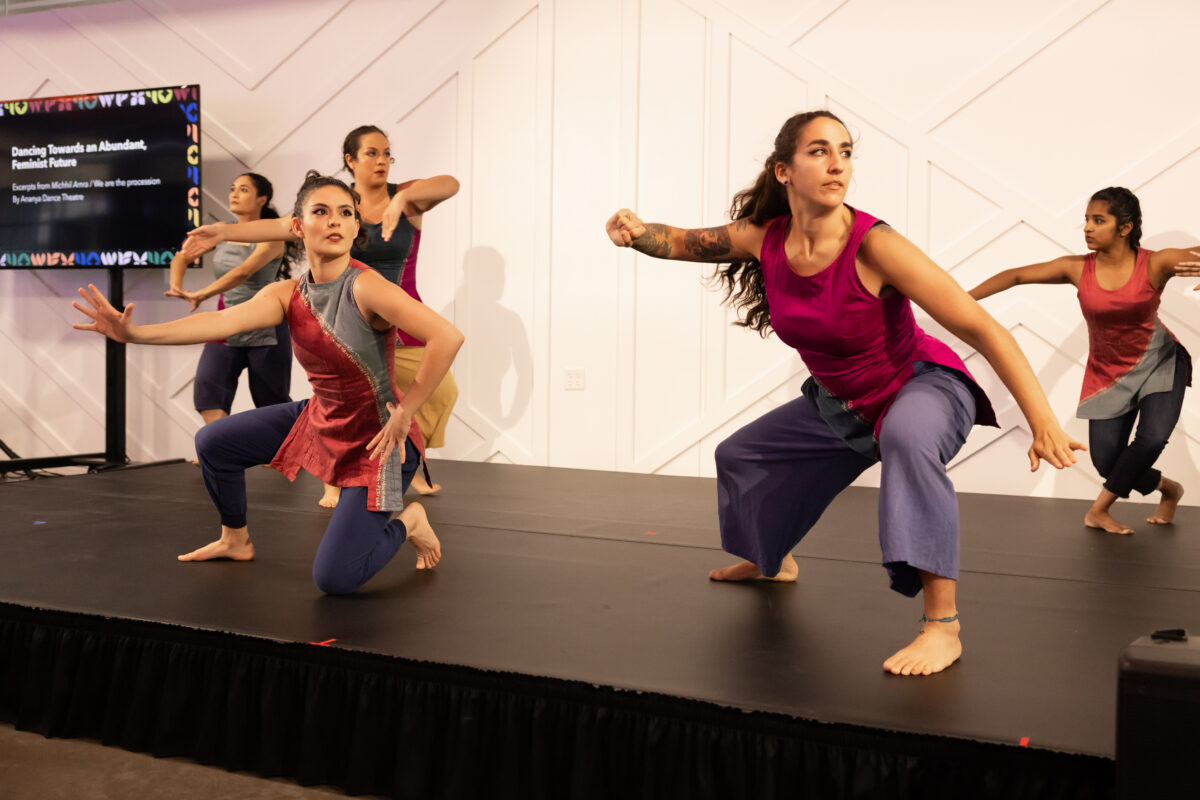 Dancers from Ananya Dance Theatre