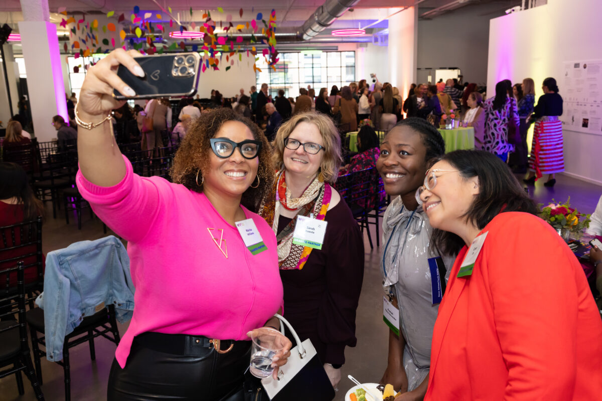 Guests take a selfie