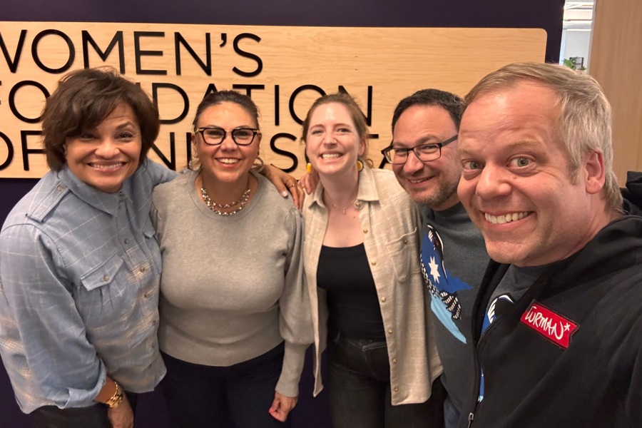 Group photo with Adam Turman