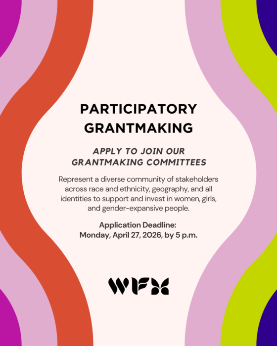 Participatory Grantmaking Committee, apply today