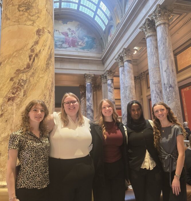 Mankato Cabinet members at the Capitol, March 2026